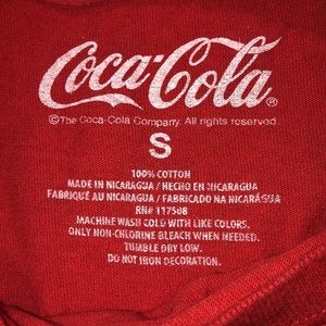 Coca Cola Cropped T shirt